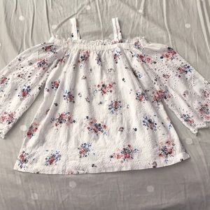 Off the shoulder loft shirt